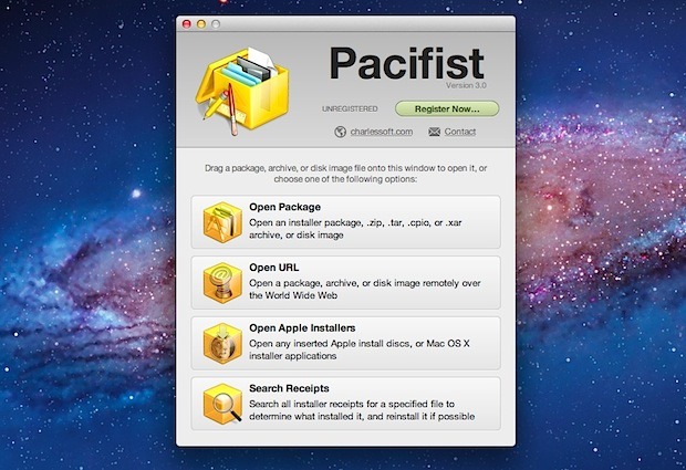 Pacifist for ios instal