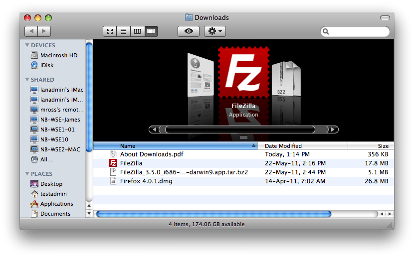 filezilla mac os sierra