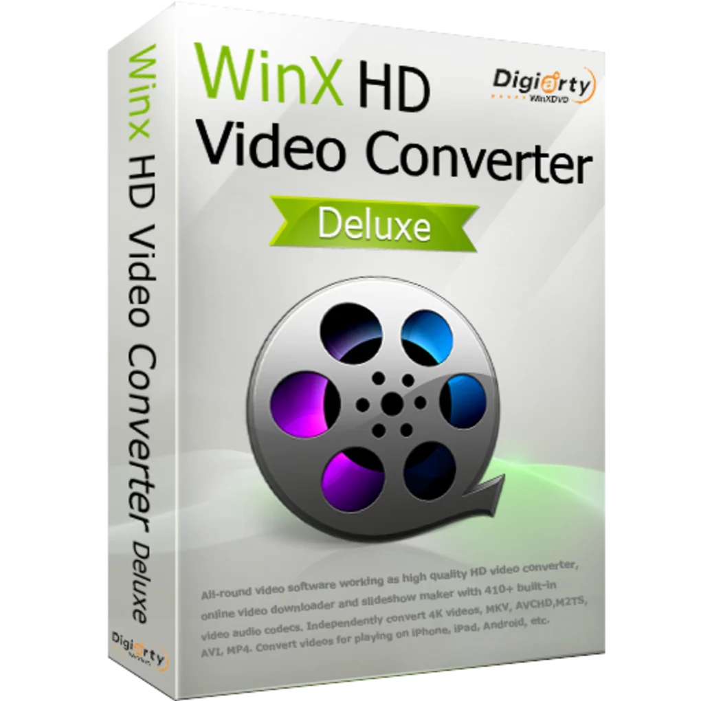 WinX HD Video Converter Deluxe 6.8.1 Crack & Serial Key [Updated]