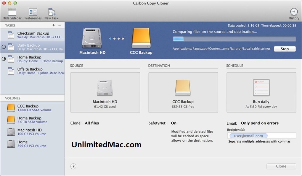 Carbon Copy Cloner 7.0.1.8016 Crack Mac Free Download [Latest Version]